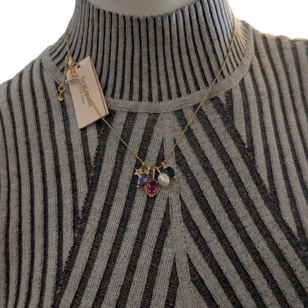 NEW NWT Kate Spade ♠️ Light Up The Room Holiday Light Necklace